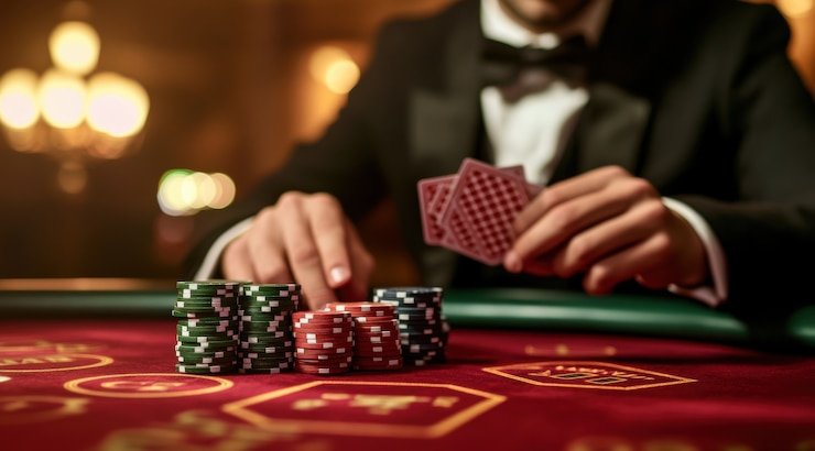 Pengguna mobile membaca bantuan akun